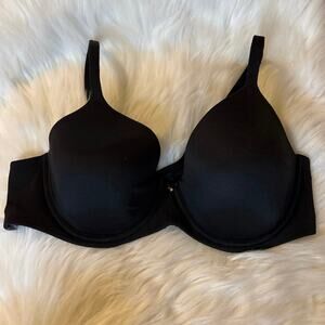 Soma Embraceable Black underwire perfect coverage bra 40C